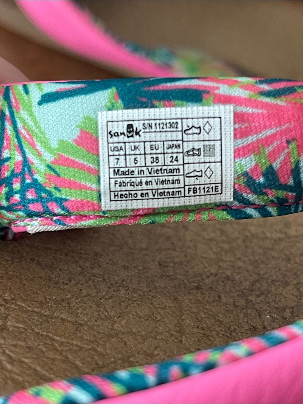 Sanuk Yoga Mat Flip Flop Sandals NWOT - Picture 8 of 9